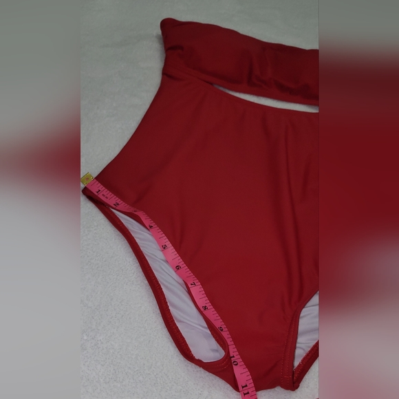 Zeraca Bandeau One Piece Bikini NWT - Picture 11 of 15